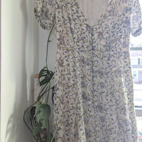 Free people soft floral dress mystic magnolia - Picture 7 of 9